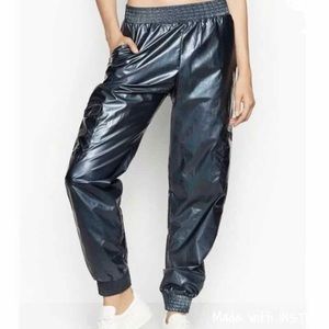 Victoria Sport metallic wind breaker pants ⚡️